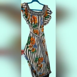 NWOT Flying Tomato M 100% Rayon Summer Maxi Dress